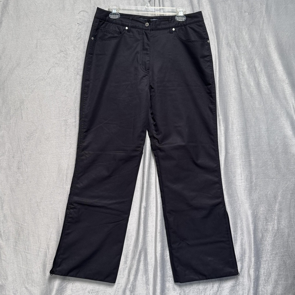 Fera Stretch Pants Womens 12R Insulated Ski Snow Outdoor Zip Ankle Polyester‎